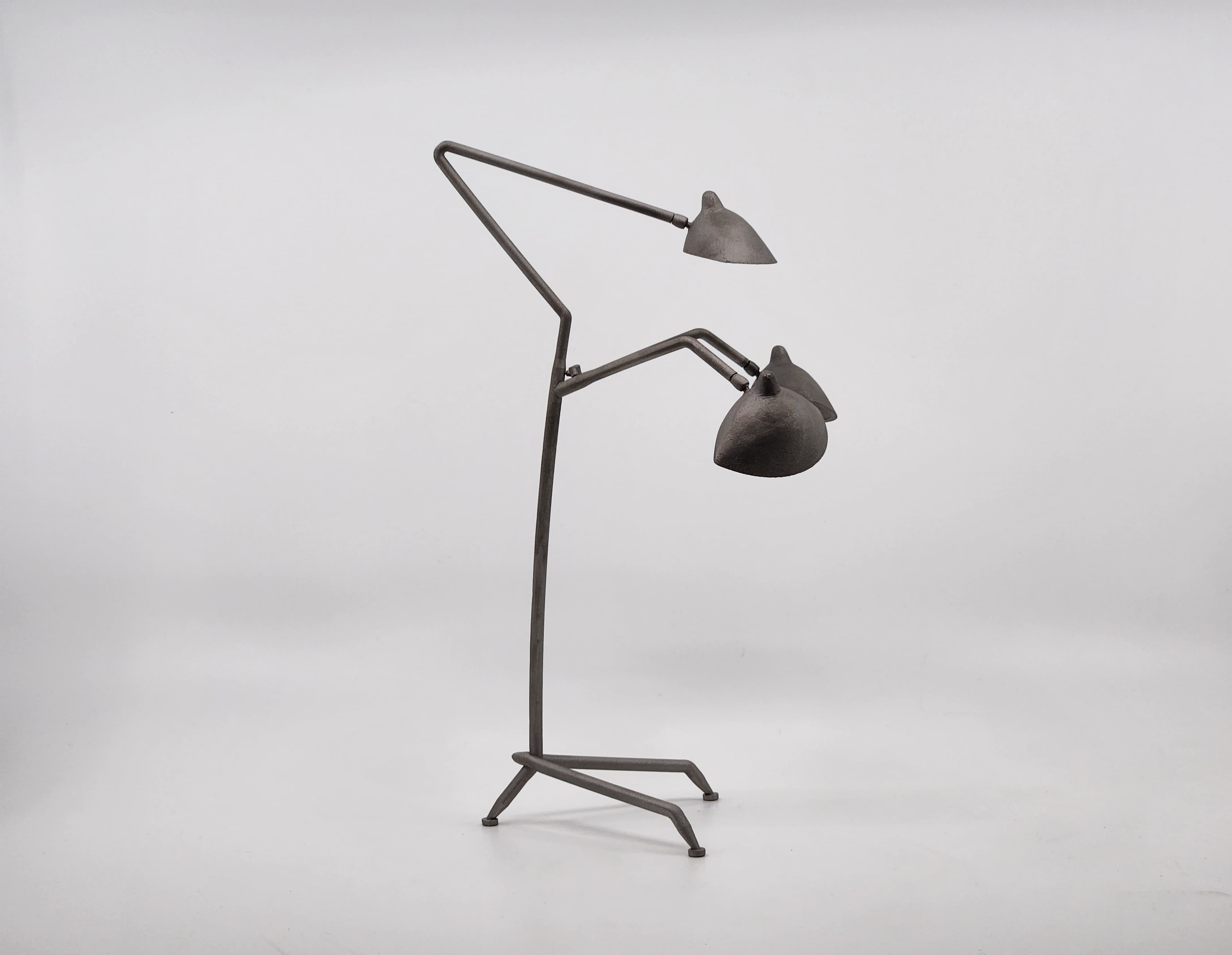 SERGE MOUILLE 조명 미니어처 설계 3