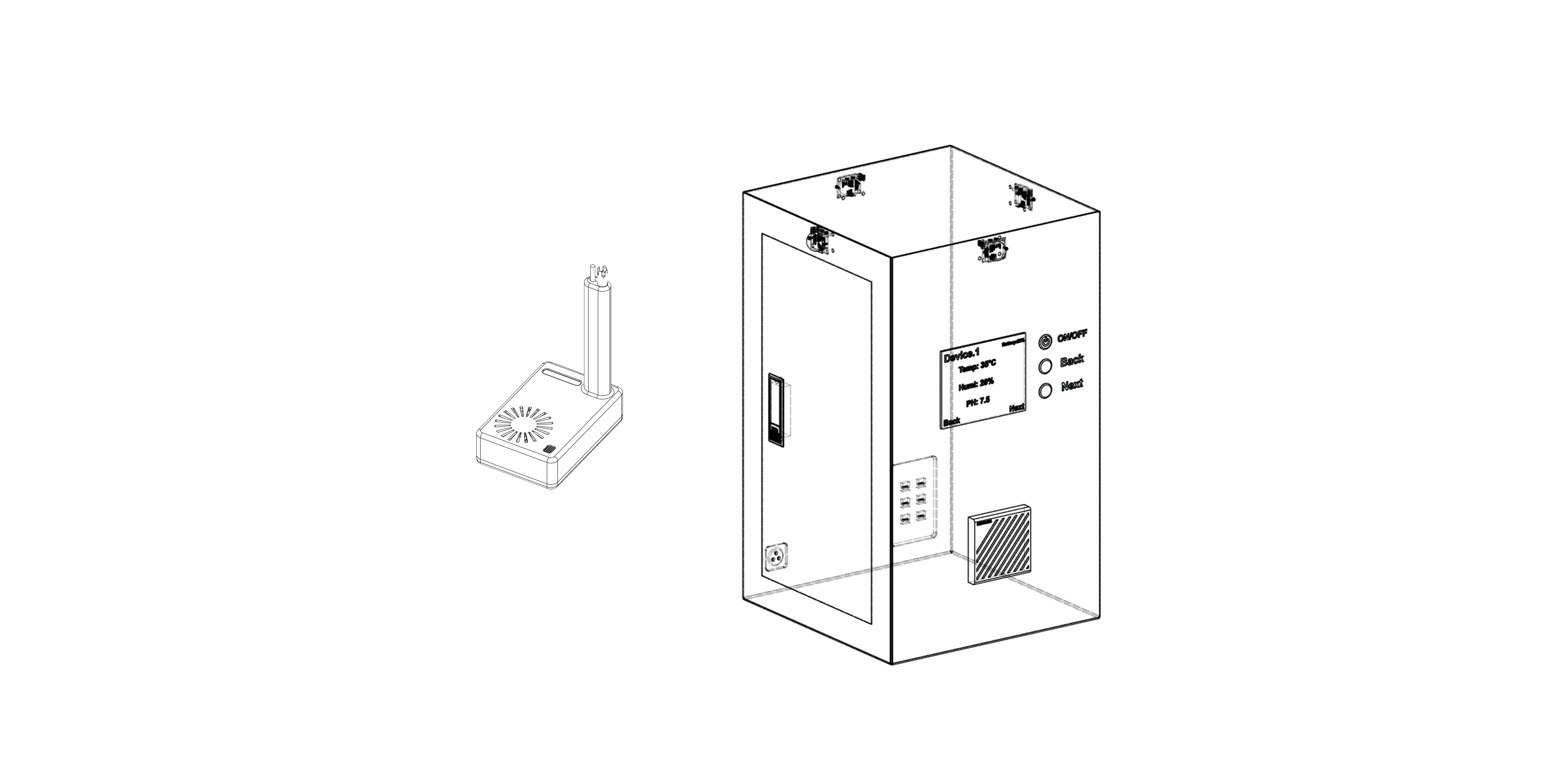 전통장 데이터 측정 센서 디바이스 제작